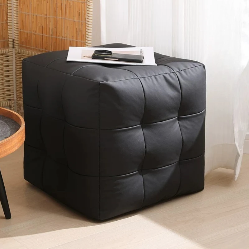 Low Living Room Foot Stool Nordic Elegant Lounge Office Foot Stool Dressing Tble Portable Repose Pied Bureau Home Furniture