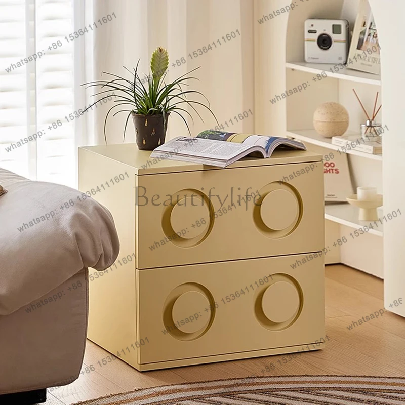 Nordic Makeup Living Room Cabinets Bedroom Storage Nightstands Garden Living Room Cabinets Wood Mini Gabinete Trendy Furniture