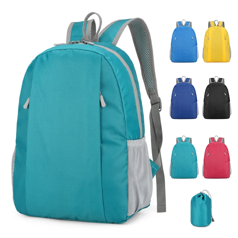 Foldable Backpack Lightweight Water Resistant Oxford Portable Travel Daypack Hiking Cycling Bag for Men Women