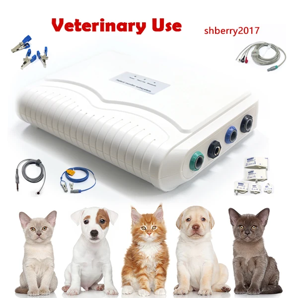 Berry AM6100 Veterinary Medical Home Clinic Patient Monitor for Cats Dogs 2.4