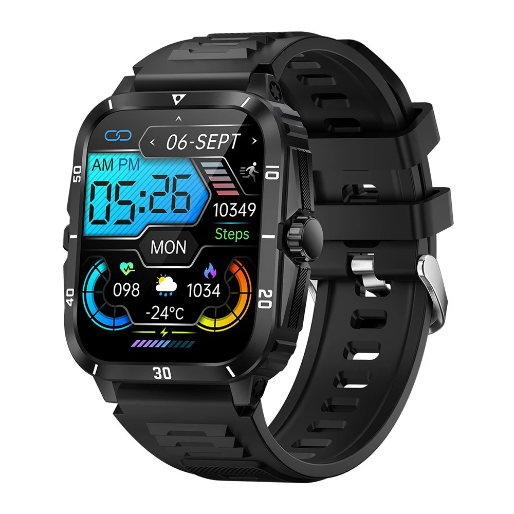 KT71 Smart Watch for Men Women Digital Wrist Watches Bluetooth Call Smartwatches Fitness Bracelet Electronic Wristwatch Clock
