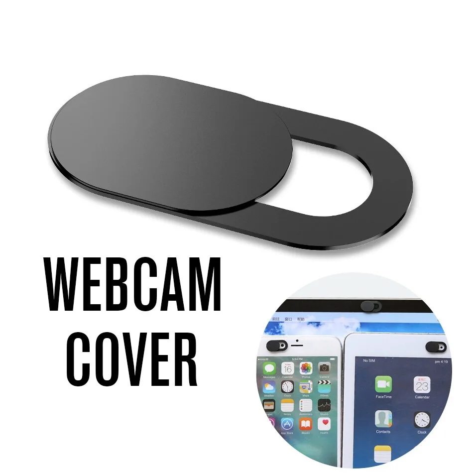 Webcam Cover Shutter Magnet Slider Universal Antispy Camera Cover For Web Laptop Ipad Pc Macbook Tablet Lenses Privacy Sticker