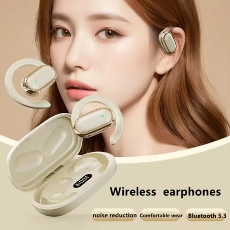 Wireless Headphone Bluetooth Headset Smart Adjustable Touch Sports Waterproof Earbuds Stereo Music Earphone For All Smartphone