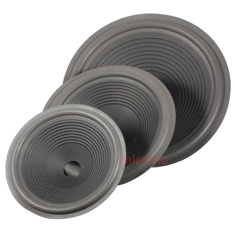 1PC Speaker Woofer Paper Cone 3/4/5/6.5/8/10/12 Inch Foam Surround Voice Coil Repair Kit For Home Theater Studio DIY System