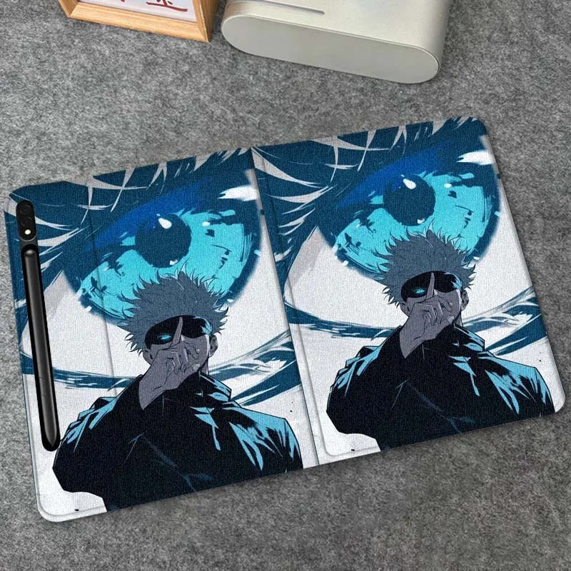 Jujutsu Kaisen Popular Eye For Samsung Galaxy Tab S9 S10 S6 S7 S8 FE Plus Lite Inch Foldable Cover Tablet Case