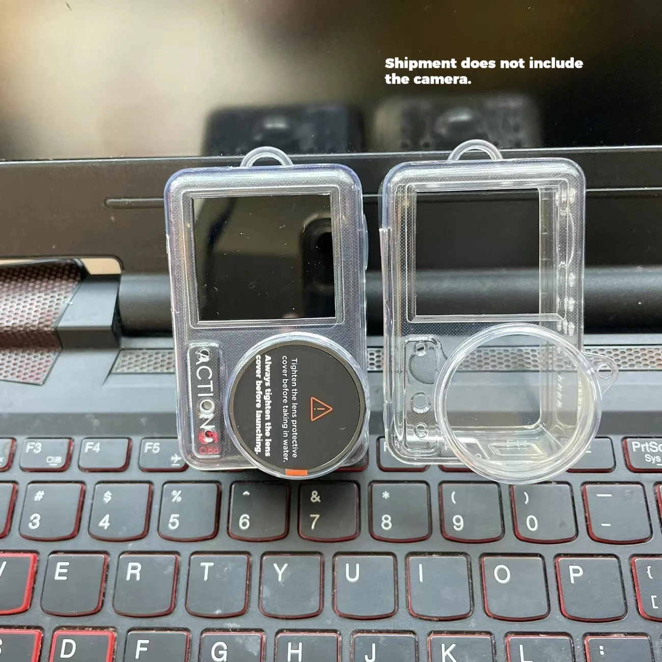TPU Transparent Protective Soft Case with Lens Cap Cover For DJI Osmo Action 5 Pro 4/3 Anti Scratch Case Sport Camera Accessorie