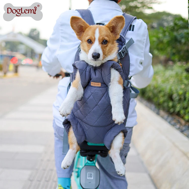 Luxury Cozy Dog Carrier Backpack Tote Shoulder Bag Adjustable for Hiking and Travel Fashion Style for Cats and Pets