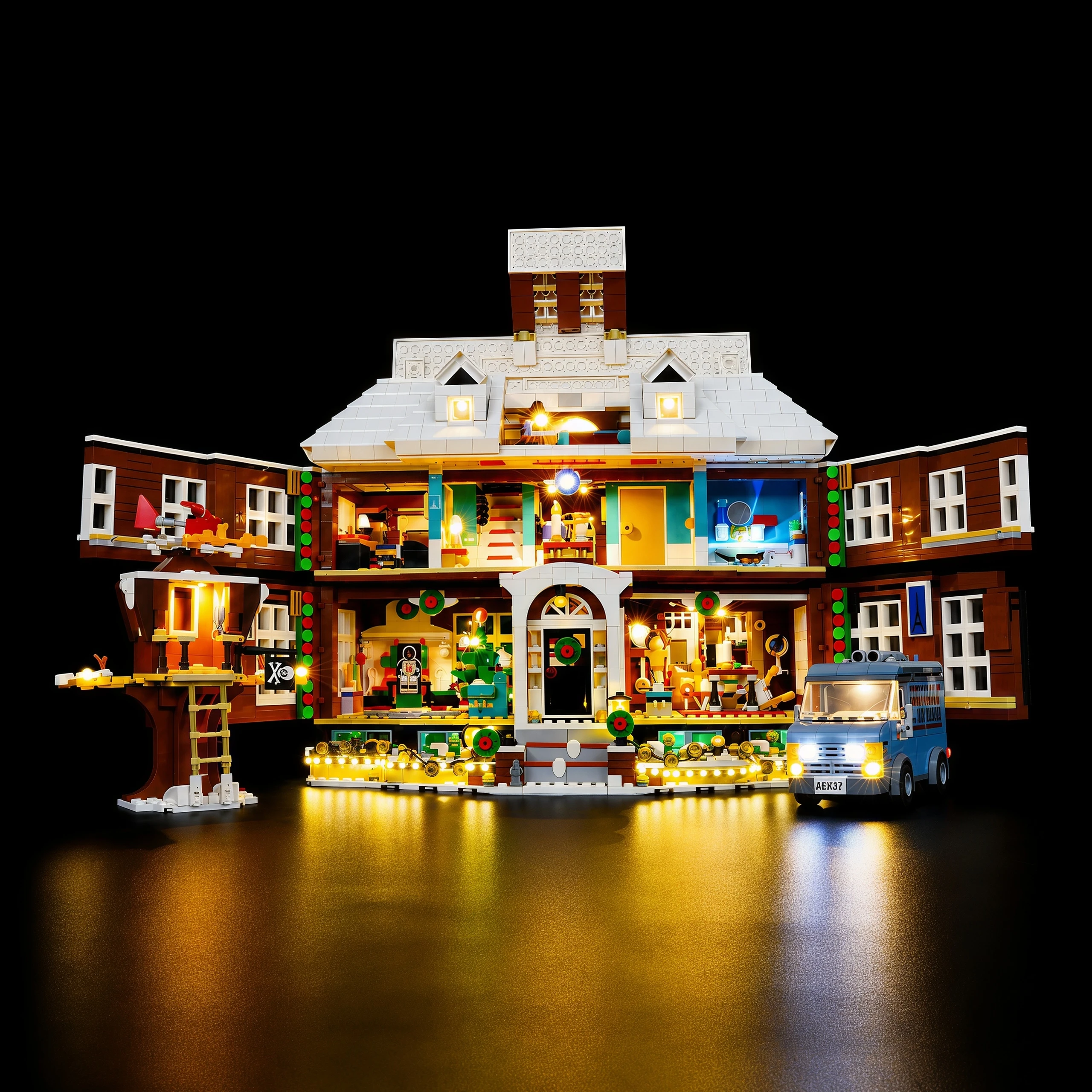 HPROSPER 5V LED Light (No Model) For LEGO 21330 Home Alone House Decorative Lights With Battery Box