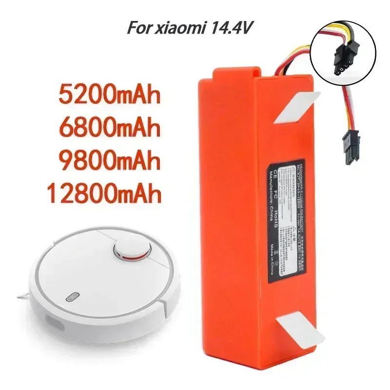 Original 14.4V Li-ion Battery Robotic Vacuum Cleaner Replacement Battery for Xiaomi Robot Roborock S50 S51 S55 Accessory Spare🏆