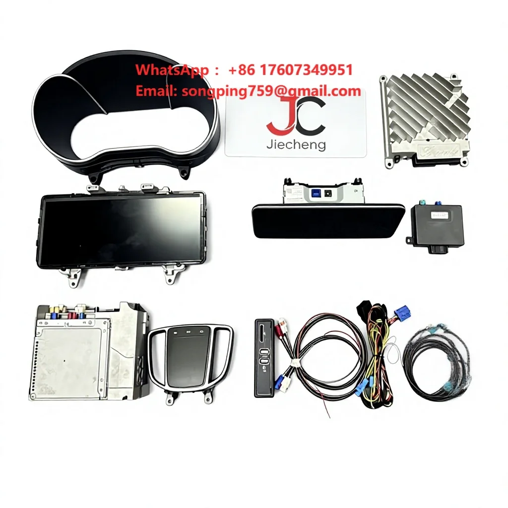 For Mercedes Benz C GLC Class W205 2015-2020 Upgrade Car Accessories Android Radio Carplay GPS Navigation LCD Digital Cluster