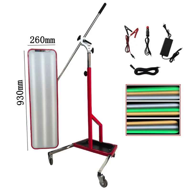 9-Color adjustable led strong magnetic leveling light, car depression repair tool