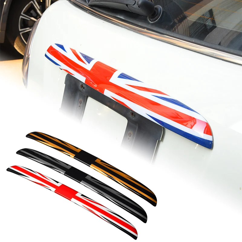For Mini Cooper R56 R57 R58 R59 Rear Trunk Door Lid Cover Decorative Trim Tailgate Boot Strip Protective Sticker Car Accessories