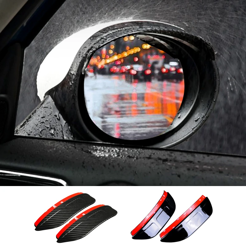 Car Rearview Mirror Rain Visor Shade Protector Stickers Rain brow Sun Covers Accessories for Mini Cooper Clubman Countryman 2025