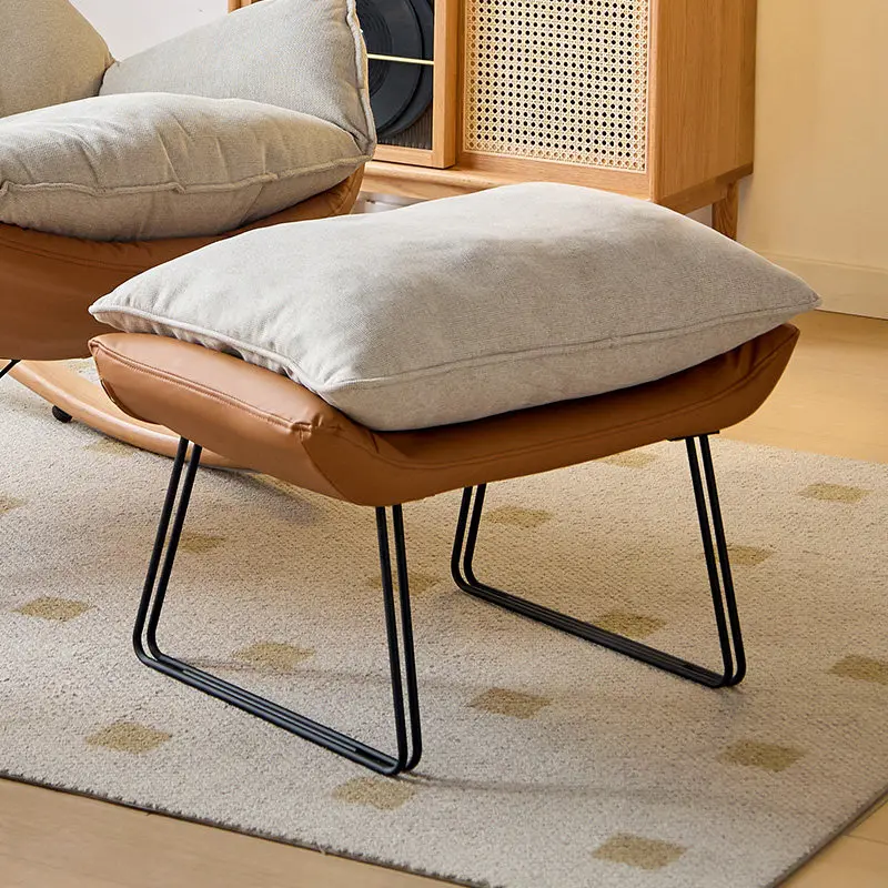 Dressing Tble Foot Stool Nordic Elegant Lounge Office Foot Stool Minimalist Portable Foot Rest Under Desk Balcony Furniture