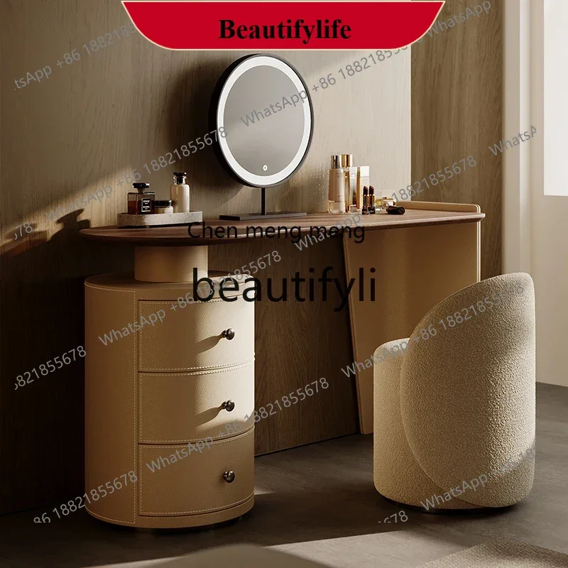 D178  Dresser, Minimalist Bedroom Modern Premium Makeup Table Household, Bedside Makeup Table