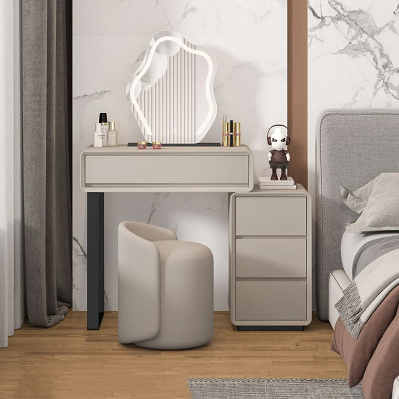 Creative Premium Vanity Table Makeup Trendy Design Elegant Vanity Table Modern Luxury Coiffeuse De Chambre Bedroom Furniture