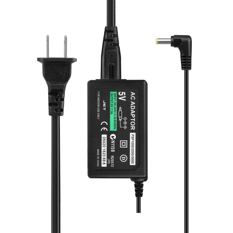 For PSP charger 5V AC Adapter Home Wall Charger Power Supply Cord for PSP playstation 1000 2000 3000 EU US plug