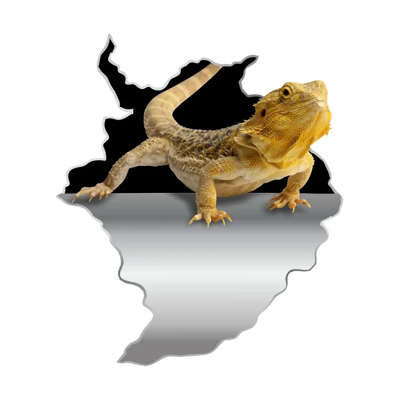 V1109# Car Sticker Lizard Pet Animal Waterproof Vinyl Decal Car Accessories Decor Pegatinas Para Coche