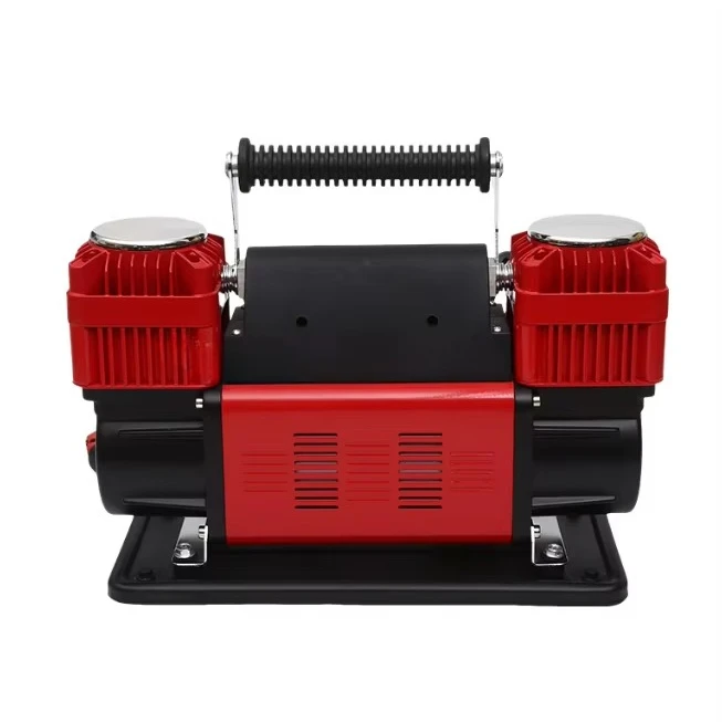60 Cylinder Quick Inflator Strong Power Led Light Portable Mini Electric Air Pump DC12v Car Air Compressor Tire Inflator