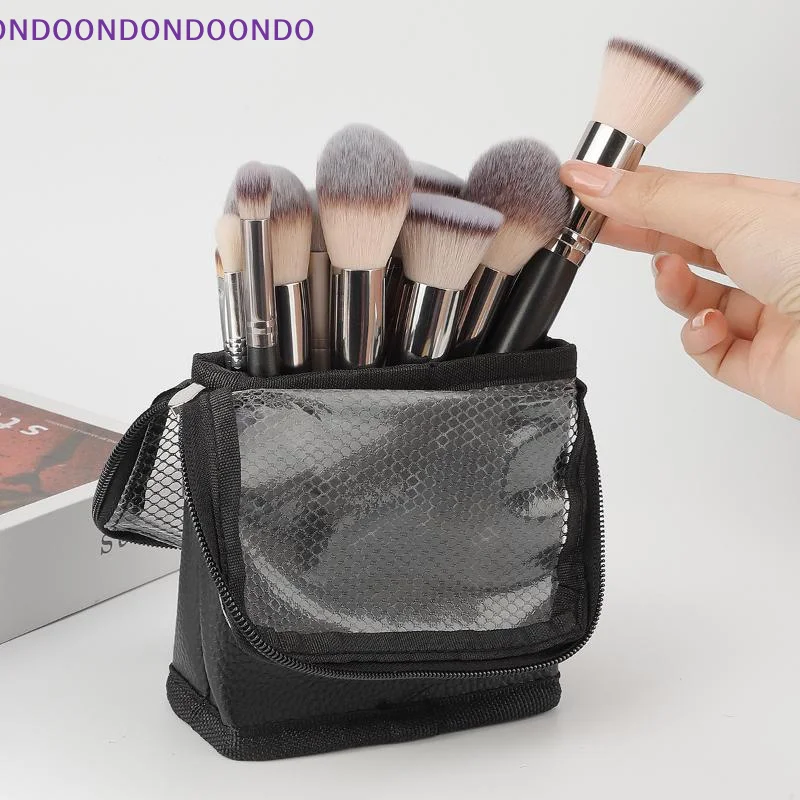 Cosmetic Bag Mesh Zipper Closure Stand-up Foldable Water-resistant Makeup Pouch for Travel Toiletry Kit Storage