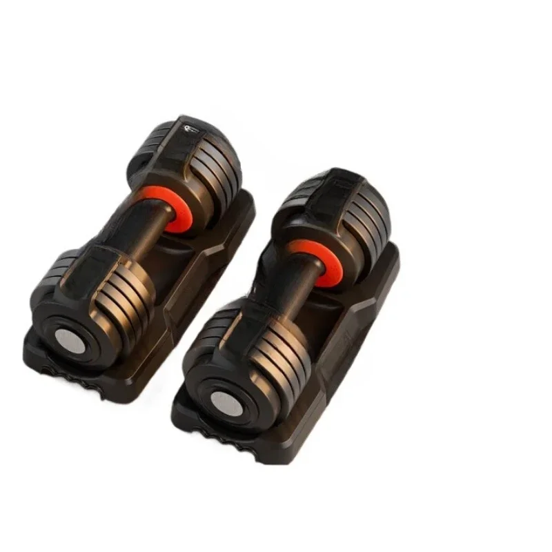 Dumbbell adjustable large weight men's professional fitness home set training combination equipment D100 quick adjustmen