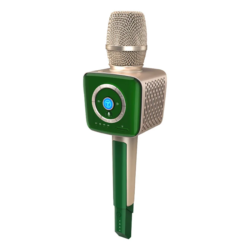 Intelligent wireless microphone, integrated audio, dedicated microphone for home use
