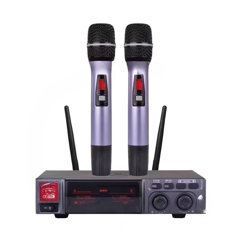 Wireless microphone One to two KTV home wedding host special karaoke wireless microphone
