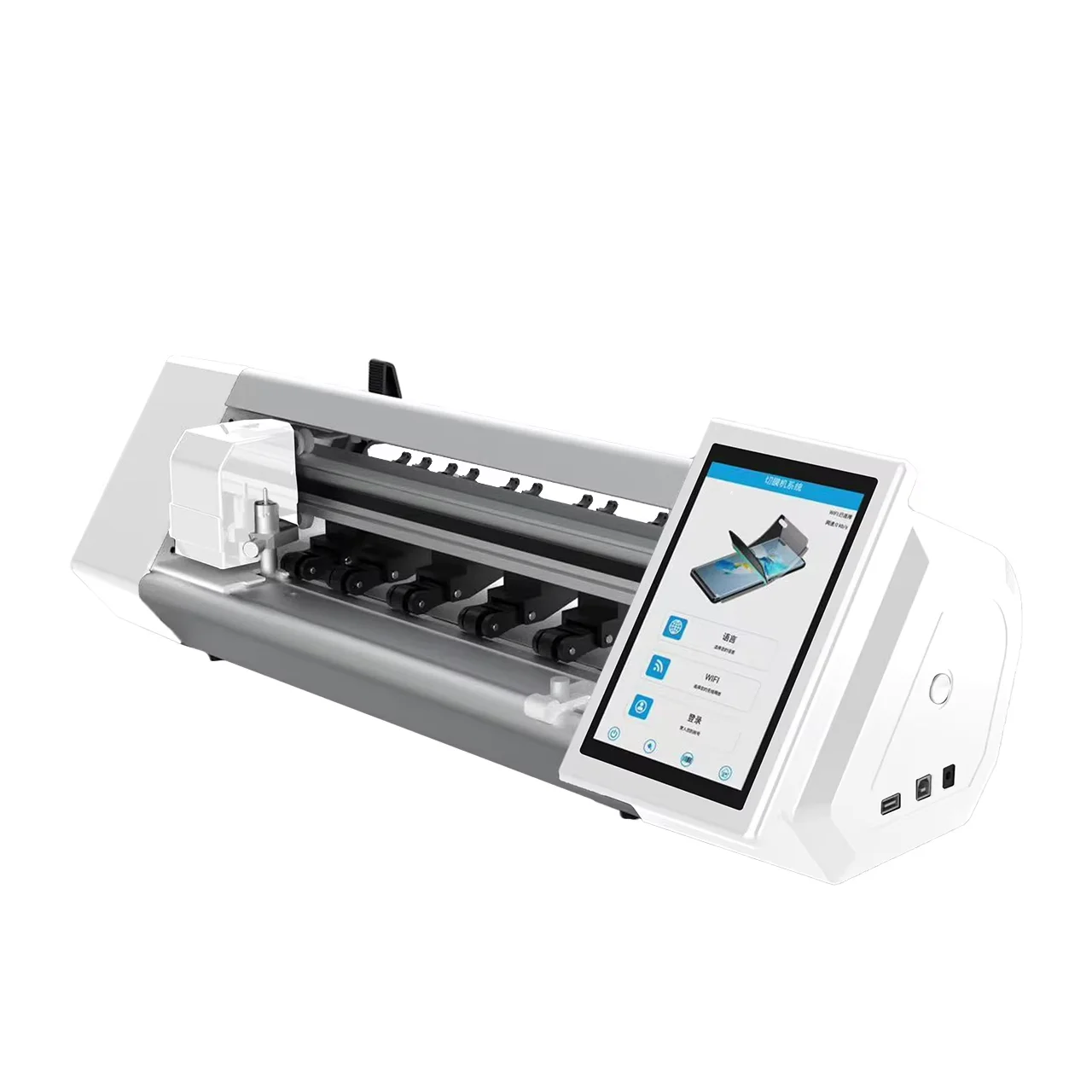 Unlimitied Automatic Smart Mobile Phone TPU Screen Protector Film Making Cutter Hydrogel Screen Protector Cutting Machine
