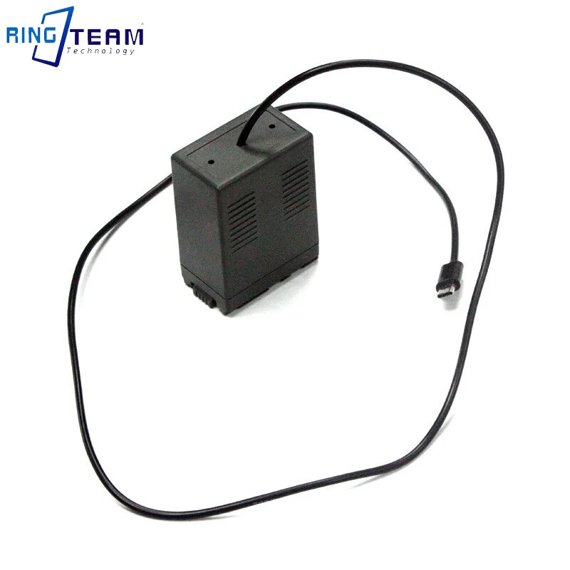 Type C Cbale to VW-VBG6 Dummy Battery VW-VBG6 DC Coupler for D310 AG-AC7 AG-AF100 HDC-HMC40 HMC70 HMC80 HMC150 HMC153 Camera