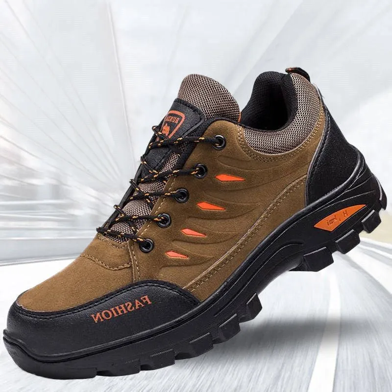 2026 New Outdoor Hiking Shoes for Tourism Men's Casual Warm Non-Slip Sports Shoes Low Cut Cotton Shoes Sneaker for Men Winter