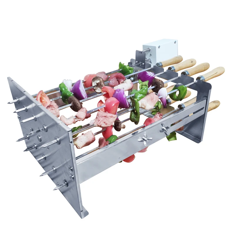 Cyprus Grill Kit Stainless Steel Summer Outdoor Kitchen Accessories Camping Picnic Kebabs Grills For Barbecue Lovers