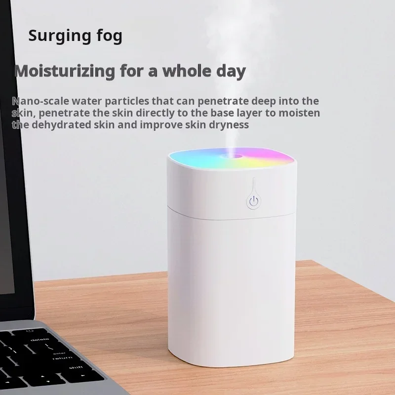 New Mini Portable Air Humidifier USB Colorful Desktop Bedroom Home Use SD09 Small Size Elegant Design