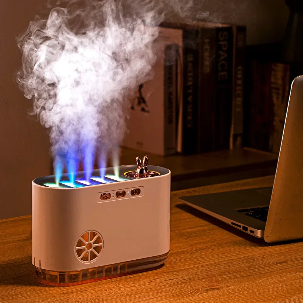 Automatic Aromatherapy Diffuser for Home Colorful Atmosphere Humidifier Sound Activation Dynamic Scents Spray Feature