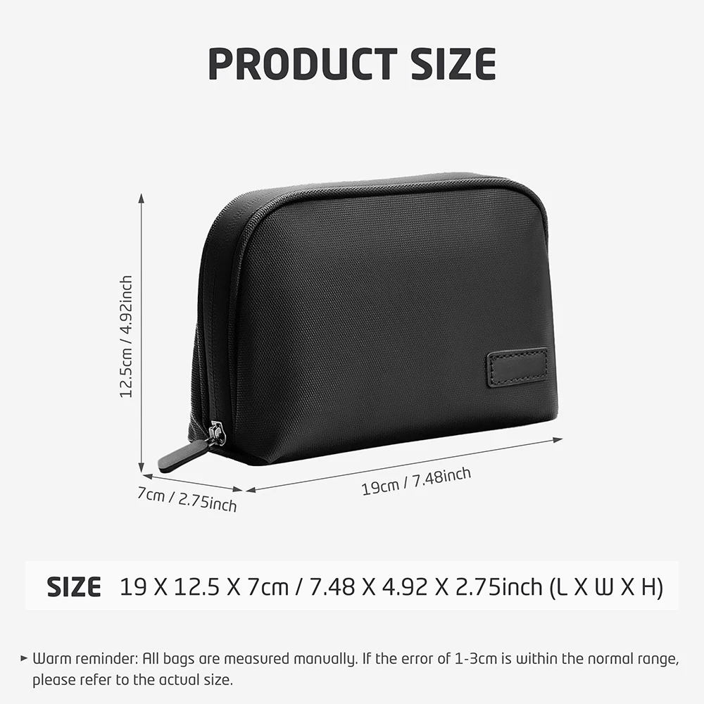 Home Storage Electronics Organizer Bag | Power Bank Pouch for USB Cables, Hard Drives & Gadget Accessories