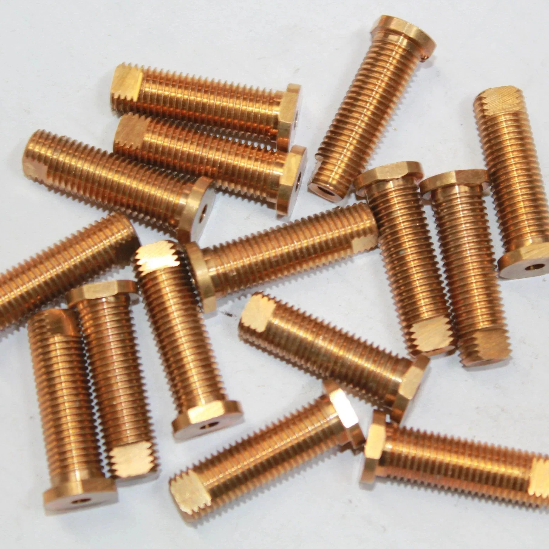 Brass Cheese Flat Head Slotted Screw M2 M3 M4 M5 M6 Anti Corrosion and Non Magnetic for Precision Instruments