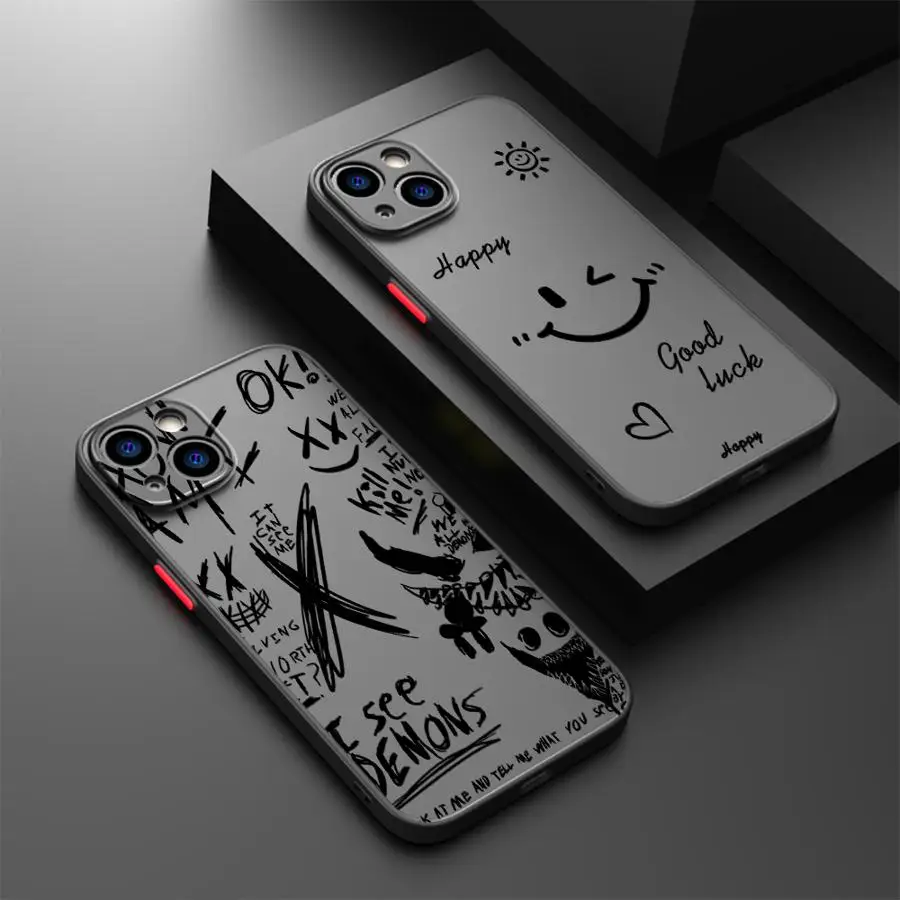 Stylish And Cool Patterns Funda Back Phone Cover Case for iPhone 17 Pro Max 16 Plus 17P 16P 13 Mini 14 Air 7 8 SE 12 11 X XS XR