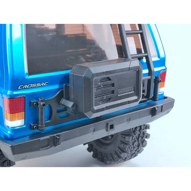 Crossrc CS-97401142 1/8 RC Crawler Speaker Box Spare Tire Speaker Mini Backpack Style Decoration Parts for RC Car Truck Upgrades