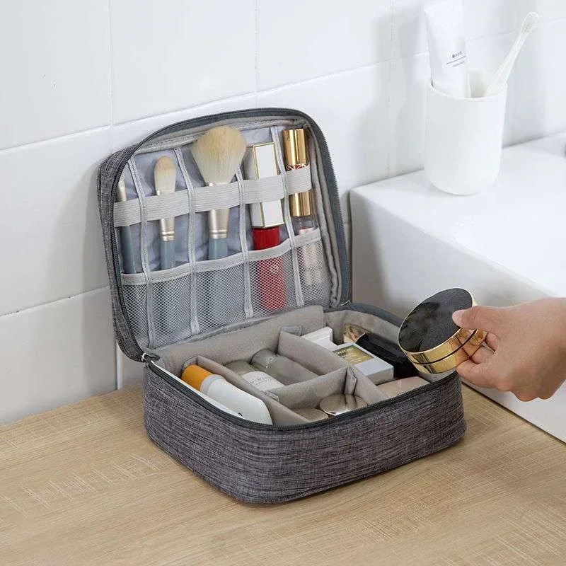 Multi-functional Large Capacity Waterproof Digital Electronic Organizer USB Data Line Charger Plug Headphone Travel Storage Bag