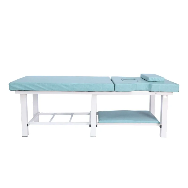 Beauty bed with hole bed Beauty salon Leisure club Portable with rack Home massage bed
