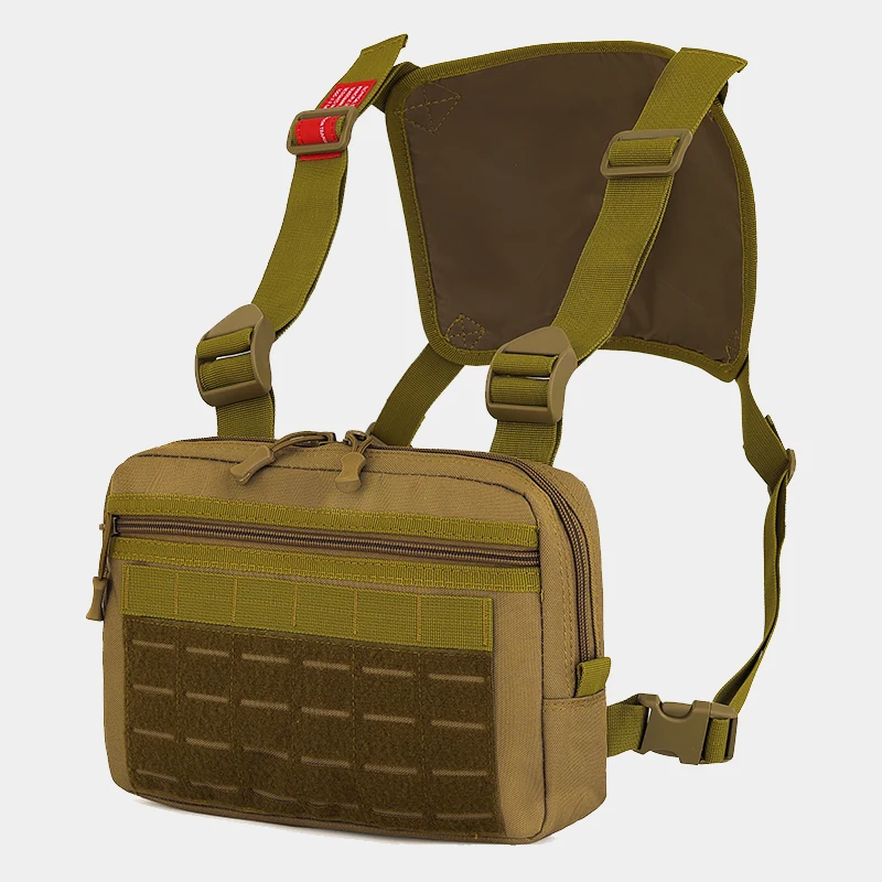 Tactical Hunting Vest Bag Men  Outdoor Sports Chest Backpack  Training Camping Travel Fishing Molle Servival Bag