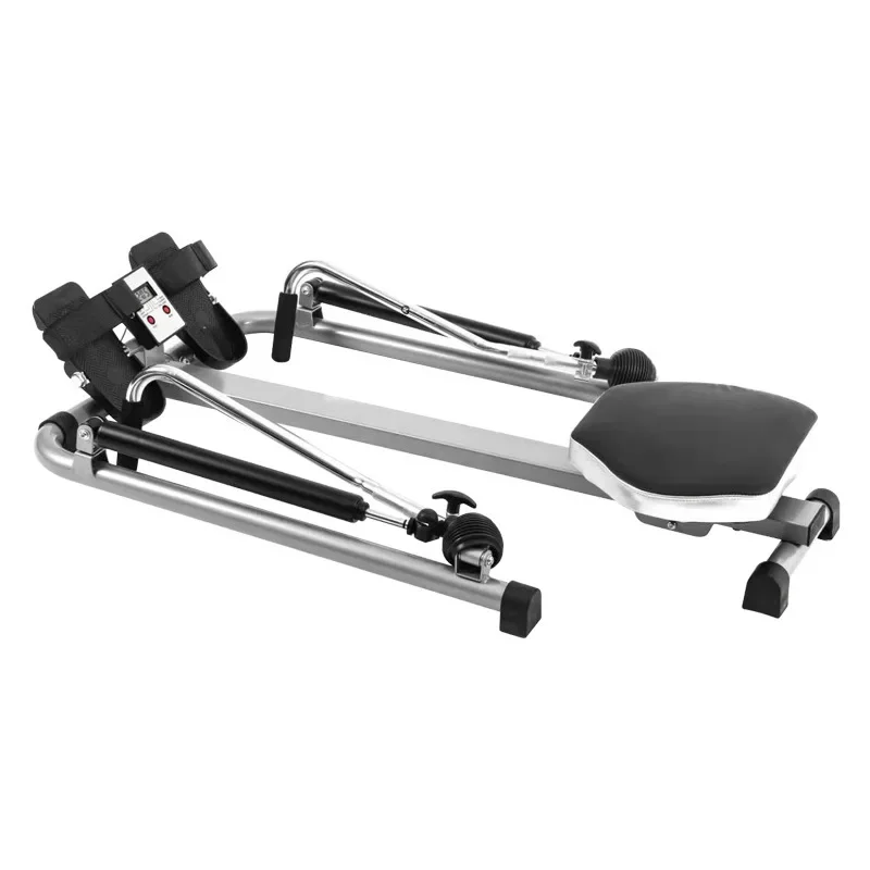 Household use Fitness Equipment Gym appliance Bodybuilding Sports rower Hydraulic Rowing machine Foldable Mute Aerobic exercise