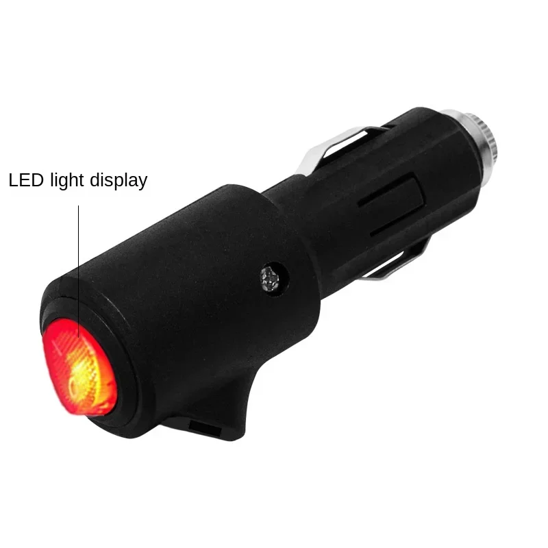 Car Cigarette Lighter Plug Socket Converter Brand New High-quality High-quality Accessories 15A, 12v, 24v, Led Indicator Light