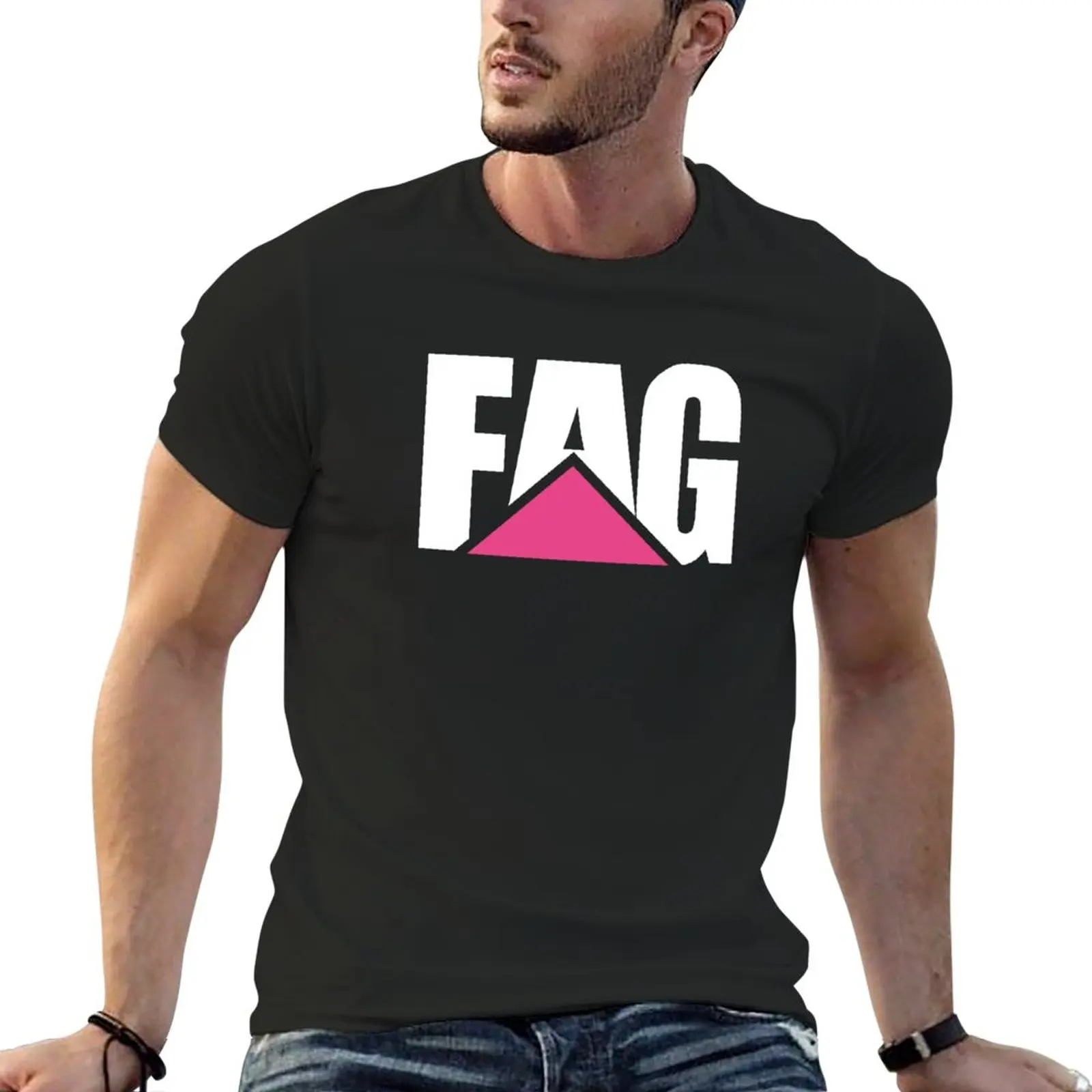 FAG - CONSTRUCTION SHIRT T-Shirt boys white t shirts sublime t shirt Short t-shirt mens graphic t-shirts big and tall