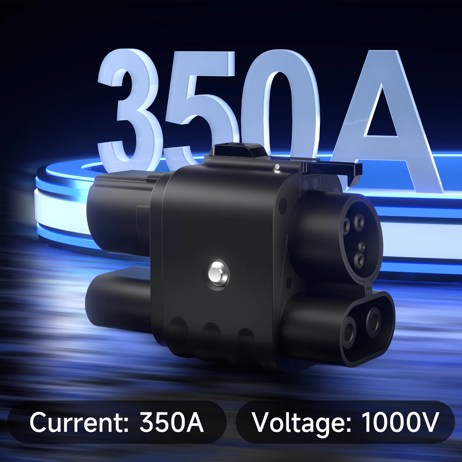 AFEEV CCS2 to CCS1 Adapter 350A 350kW from CCS2 to CCS1 DC+AC EVSE Charger DC 1000V fit for CCS2 Portable EV Charger