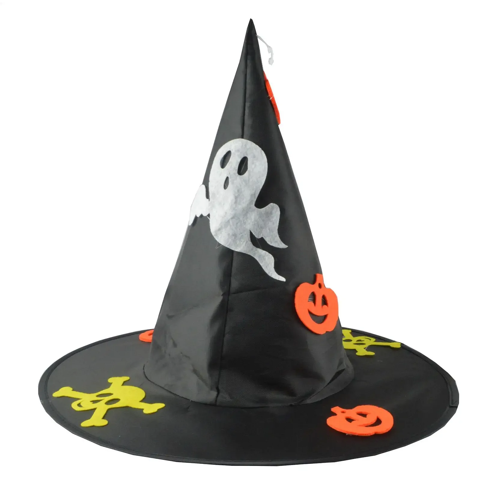 Light Up Witch Hat 3 Pieces 8 Modes Waterproof LED Holiday Ornaments Halloween Witch Hat Light Decor For Indoor Home Balcony