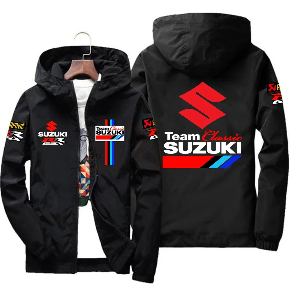2026 Suzuki Motorcycle New Spring and Autumn Jacket Men's Windproof Jacket Casual Fashion Sports Outdoor Cycling Jacket