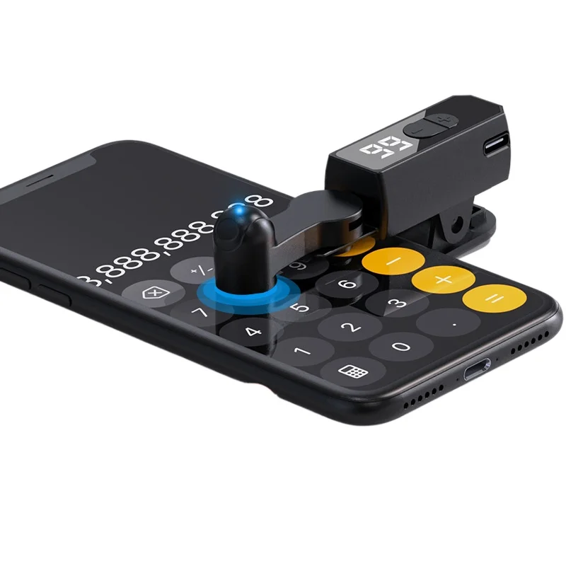 Auto Screen Clicker Device for Smartphone, Adjustable Touch Tapper Tool for Games, Apps, Live Streaming and Repeated Tapping