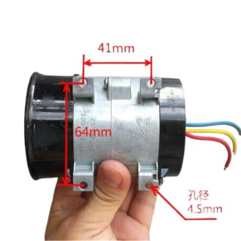 Powerful Cooler 12V 16.5A 10CM Super Violent Metal Fans Blower Enhanced for Car Modified Turbocharger Cooler