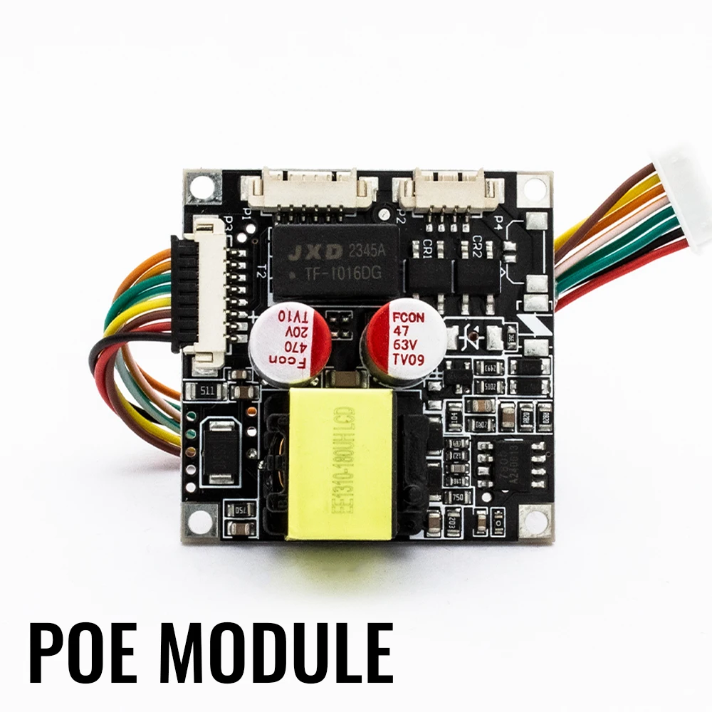 WGWK POE 48V Module Monitoring Camera Module Built-in Separation Plate Powered IEEE80244-57V to 12V Płytka Lamery Poe