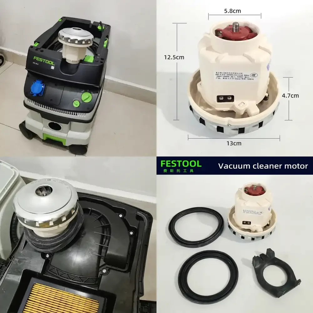 FESTOOL Vacuum Cleaner Motor Dust Collector Motor CTL36/CT26E Vacuum Cleaner Motor